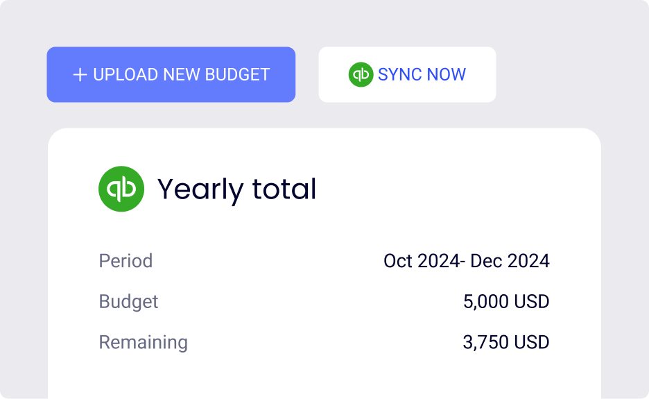 budget checking-qb