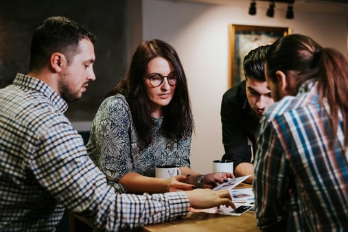 nonprofit finance team in audit work